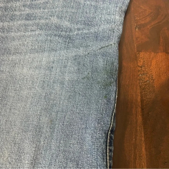 Madewell The Perfect Vintage High Waist Side Slit Crop Jeans Raw Hem size 30 - Picture 10 of 16